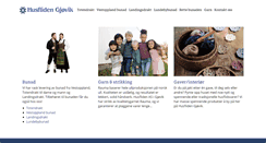 Desktop Screenshot of husflidengjovik.no